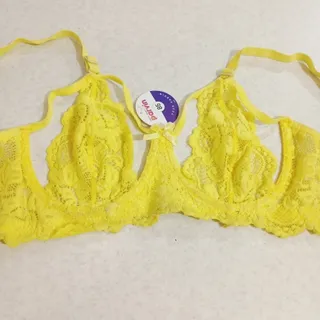 سوتین زرد فانتزی