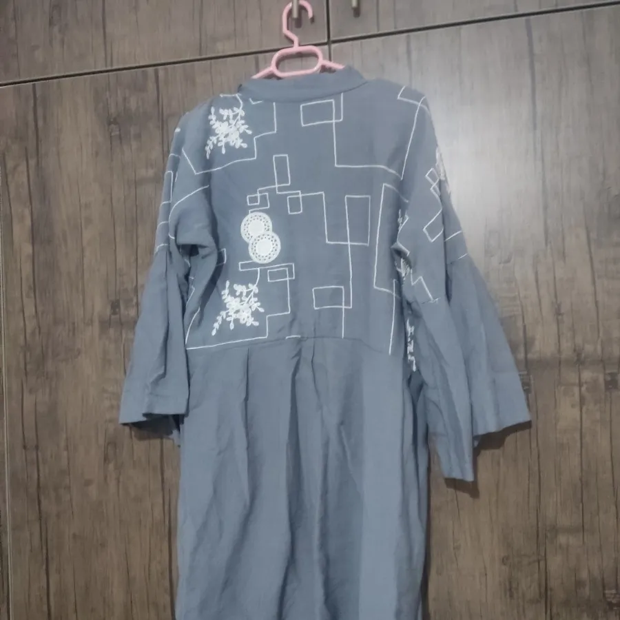 مانتو خامه دوزی شده