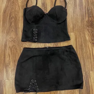 کرست و دامن ست