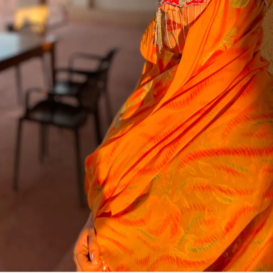 شال حریر هندی