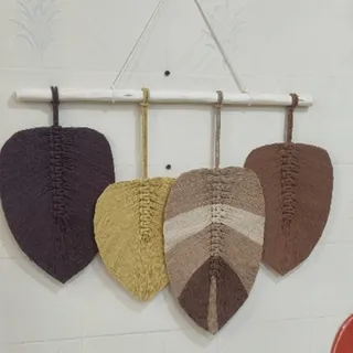 دیوارکوب مکرومه