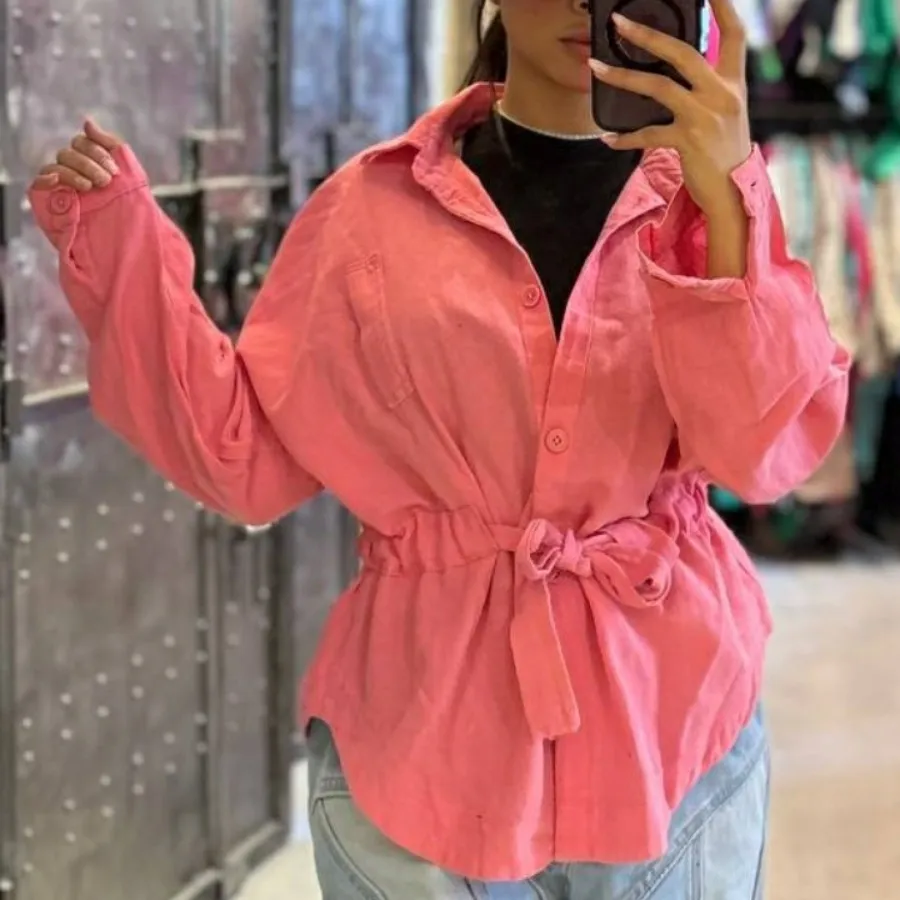 مانتو فشن صورتی