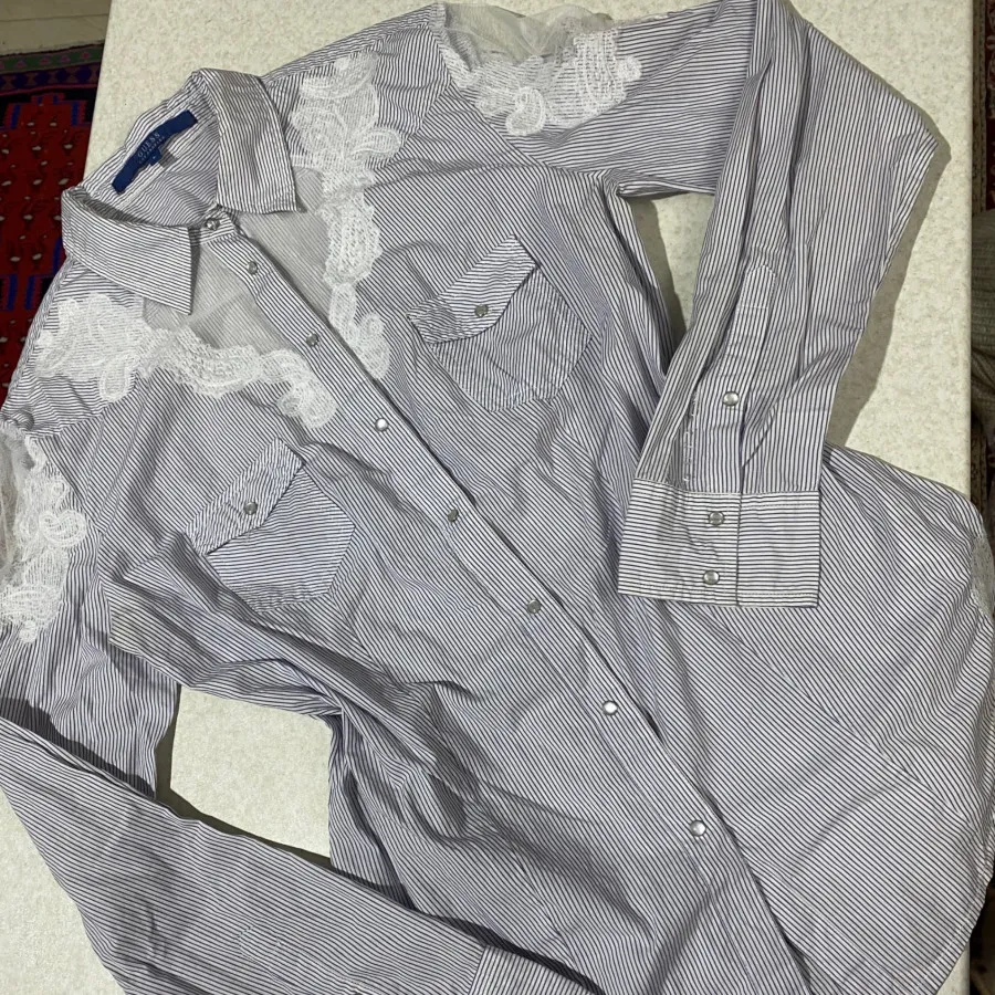 شومیز راه راه مارک اصلی