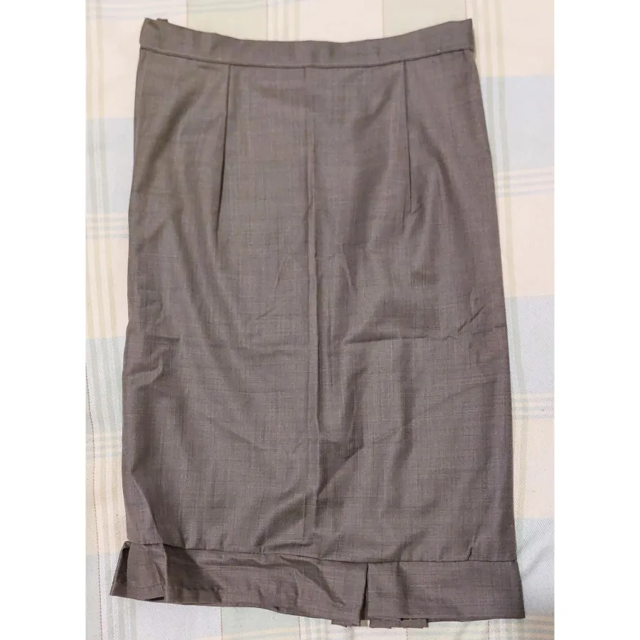 دامن نقره ای طوسی