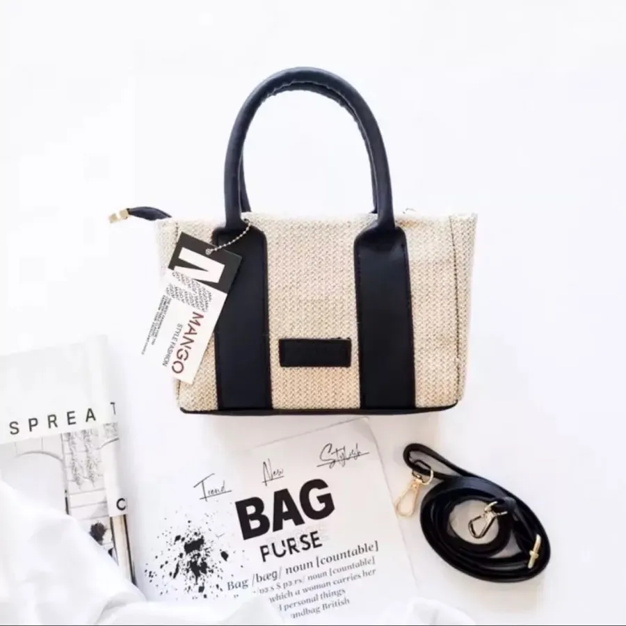 کیف حصیری mango(های کپی)