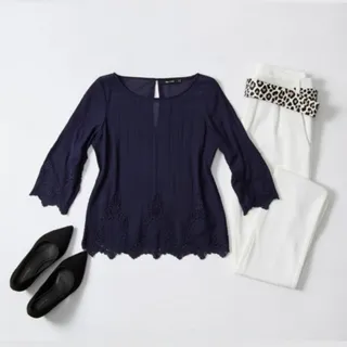 بلوز مشکی برندHallhuber