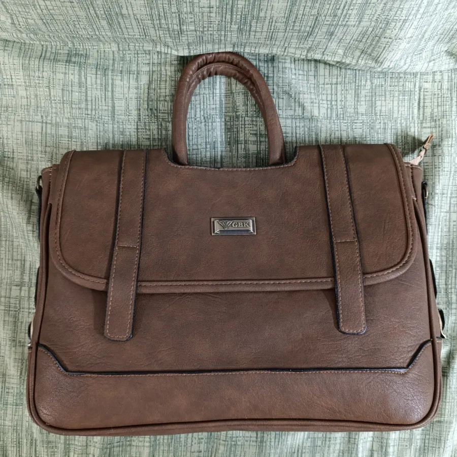 کیف چرمی رنگ موکا