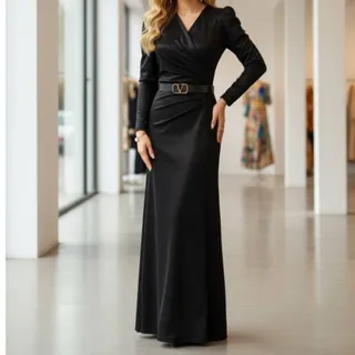 پیراهن مجلسی مشکی