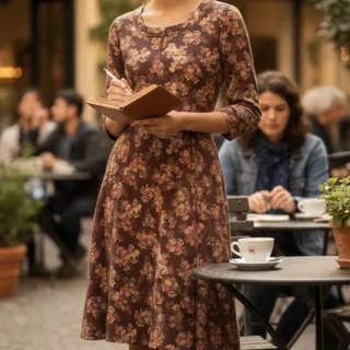 پیراهن گلدار سوییت