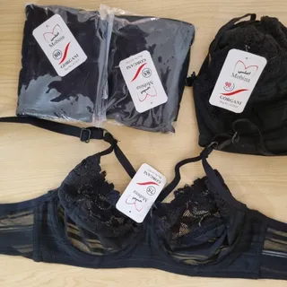 سوتین فنر دار مشکی