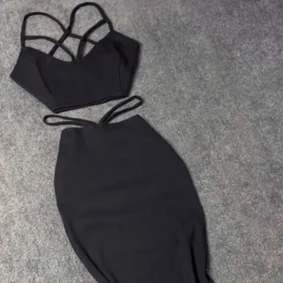 ست دو تیکه ماکسی