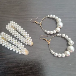 ست مرواریدی  زیبا