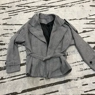 پالتو طوسی خوشگل عروسکی