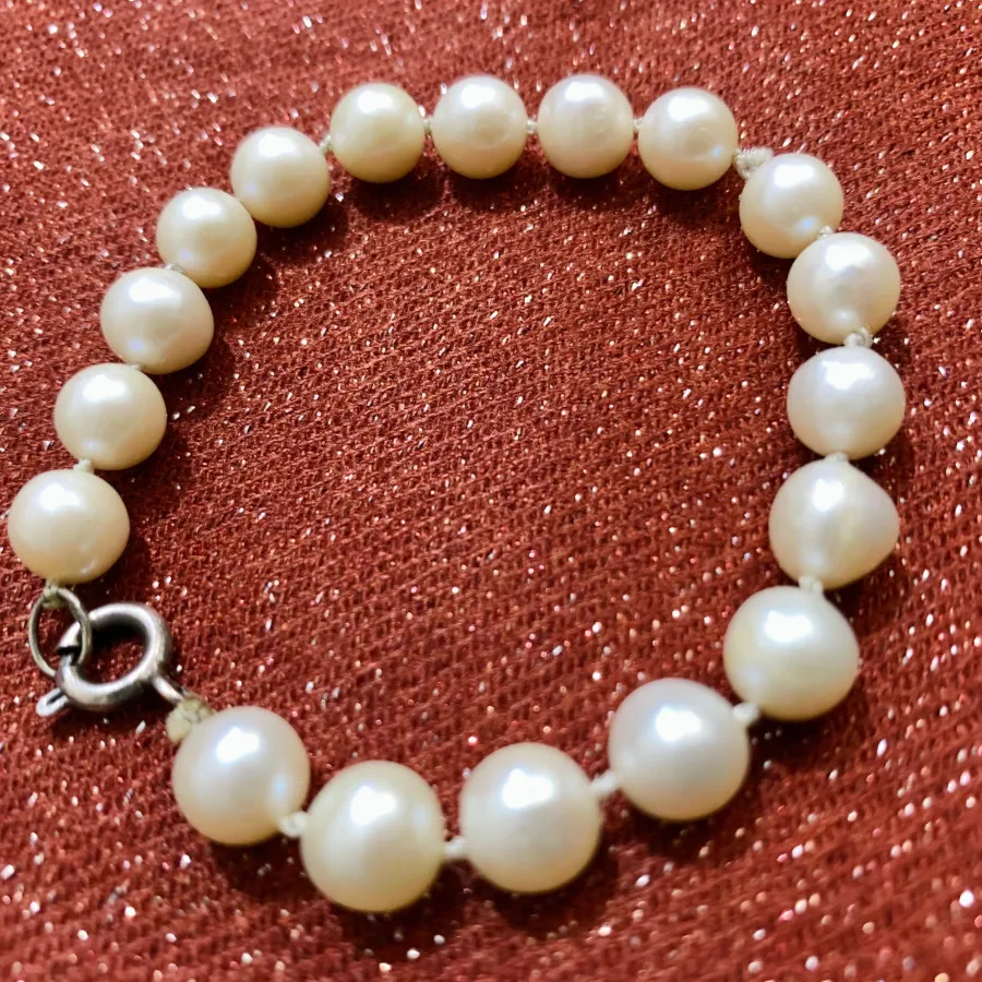 دستبند مروارید اصل