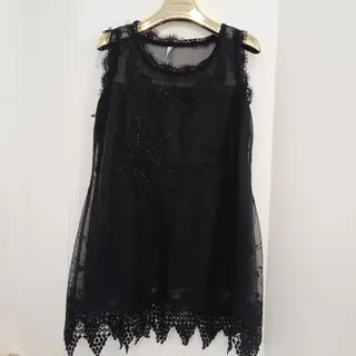 شومیز پیراهن  گیپور