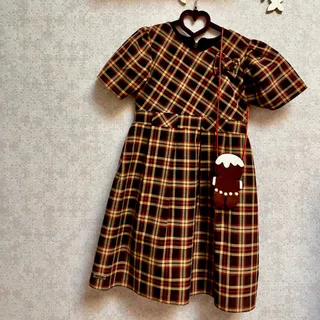 پیراهن چهارخونه