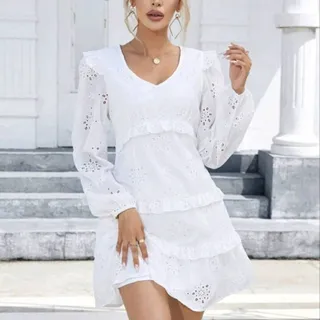 پیراهن خامه دوزی برند شین