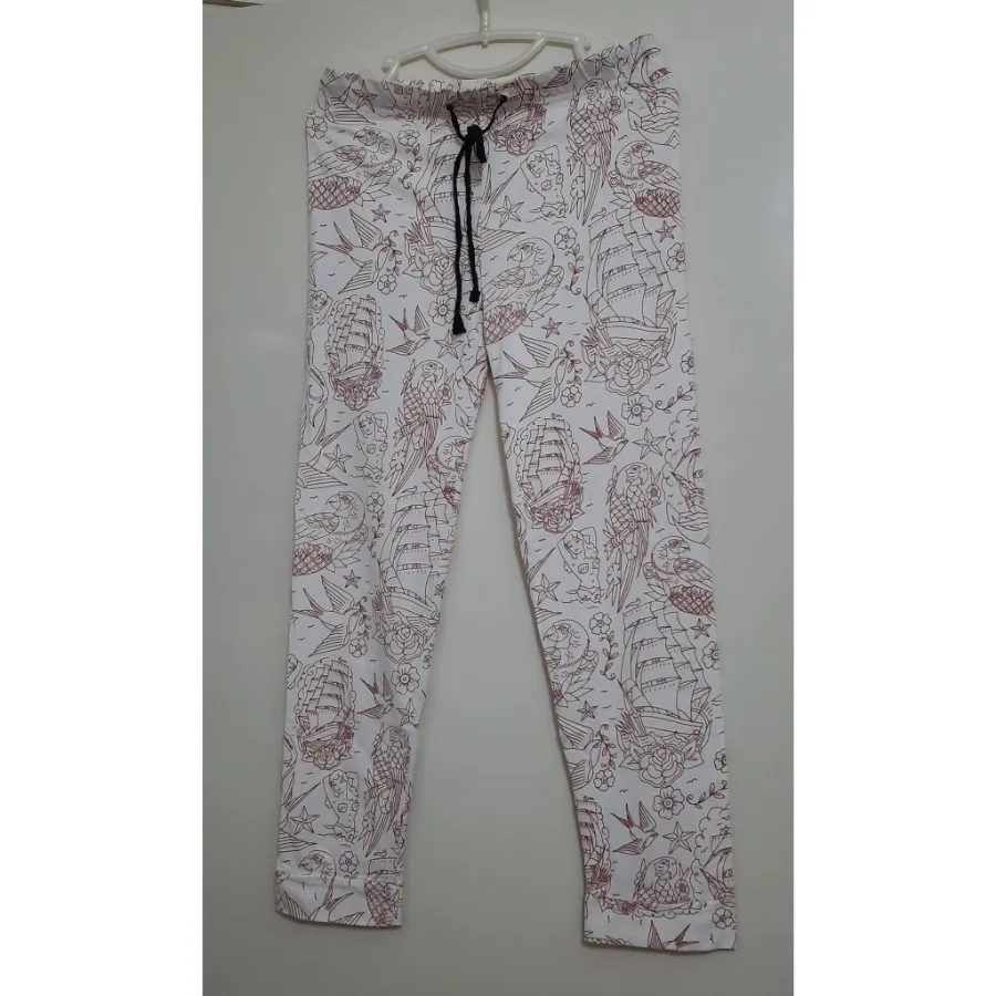 شلوار راحتی نخی خارجی