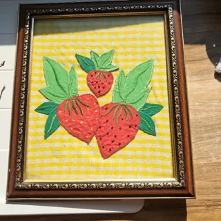 تابلو توت فرنگی