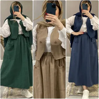 شومیز دامن جلیقه