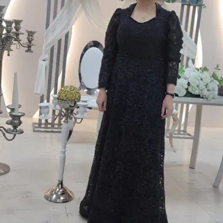 لباس مجلسی تمام گیپور