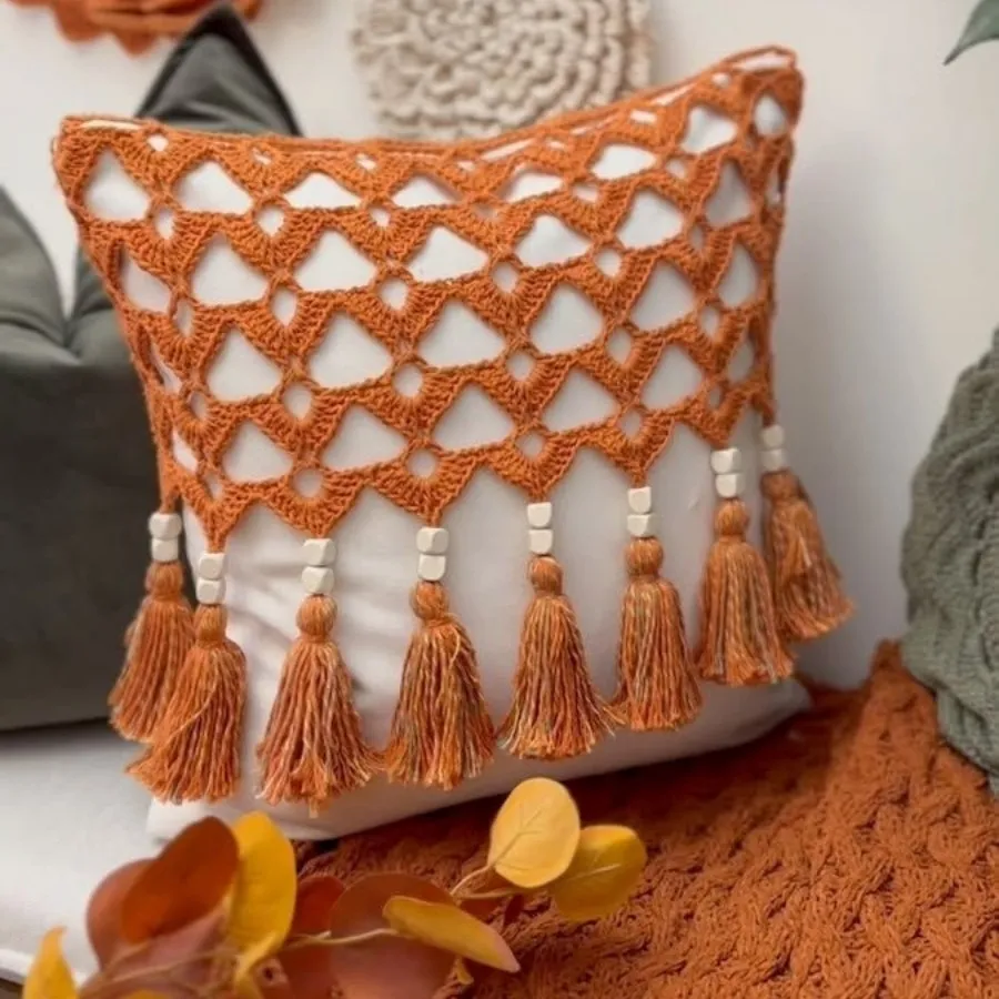 کاور کوسن دستباف