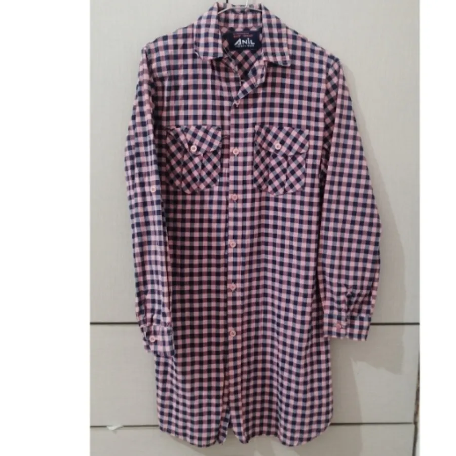 مانتو چهارخونه نخی