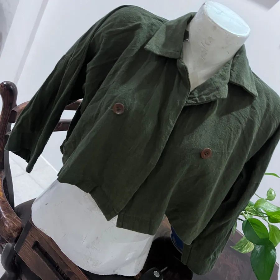 کت کراپ لینن