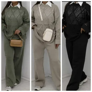 ست بافت دو تیکه