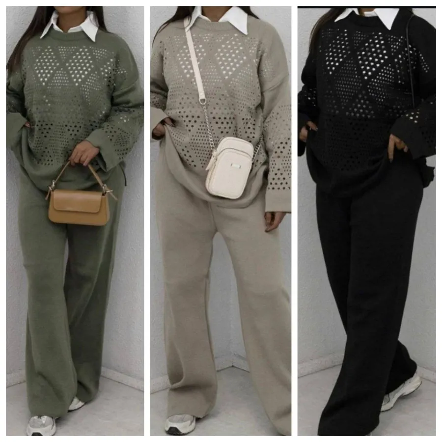 ست بافت دو تیکه