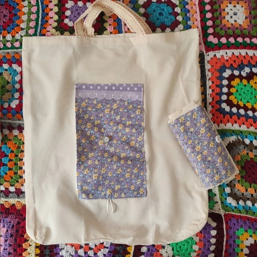 ساک پارچهای خرید تاشو