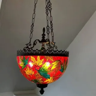 لوستر طرح خزان