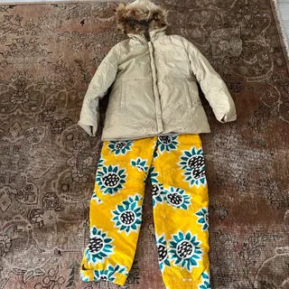 کاپشن شلوار اسکی