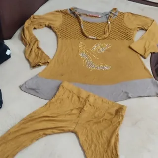 تونیک شلوارک راحتی خارجی