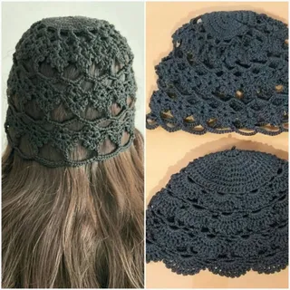 کلاه قلاب بافی