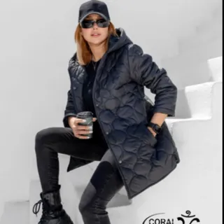 کاپشن مشکی زنانه