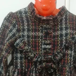 پیراهن دخترانه  پشمی