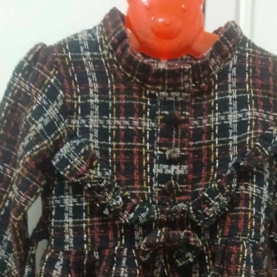 پیراهن دخترانه  پشمی