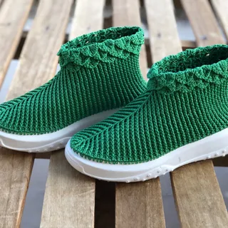 نیم بوت دستبافت