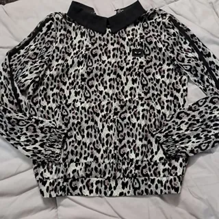 شومیز کرپ پلنگی ترک