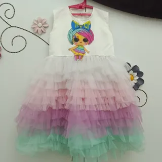 پیراهن مجلسی دخترانه