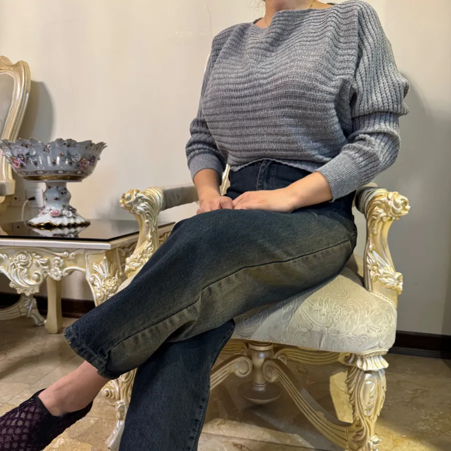 کراپ بافت طوسی