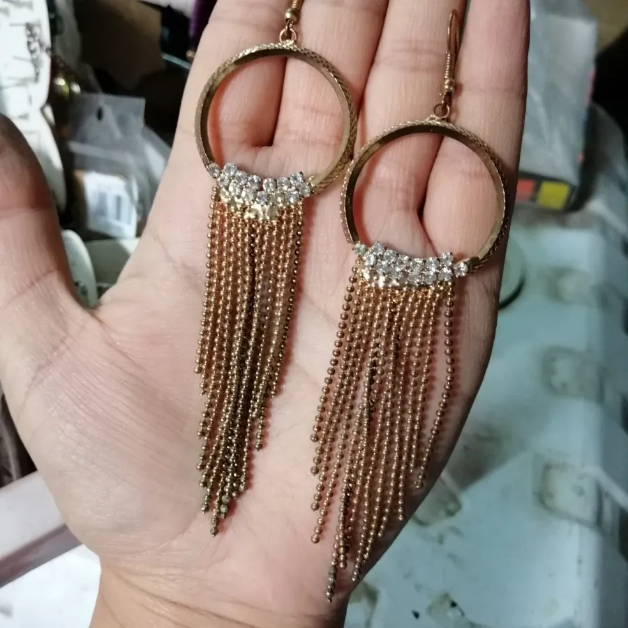 گوشواره حلقه آبشاری