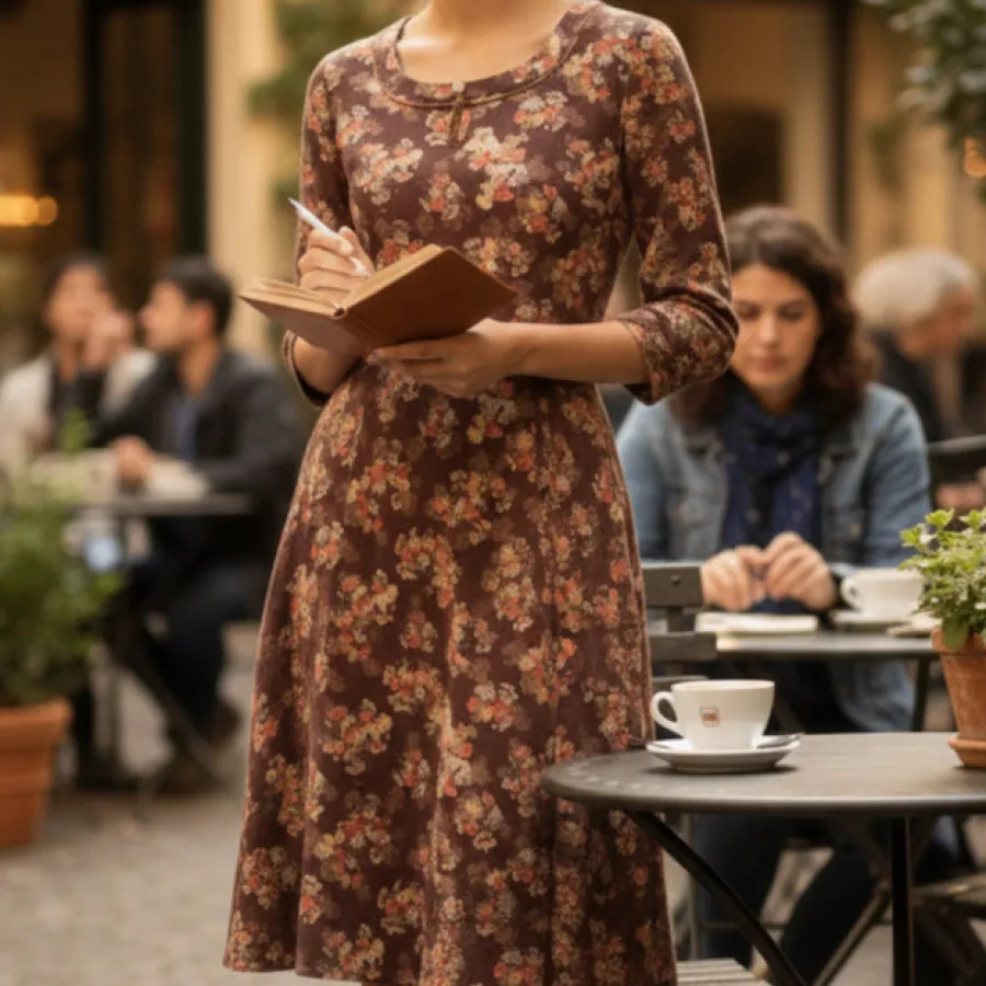 پیراهن گلدار سوییت