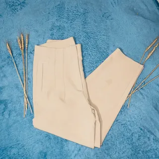 شلوار مام پارچه ای