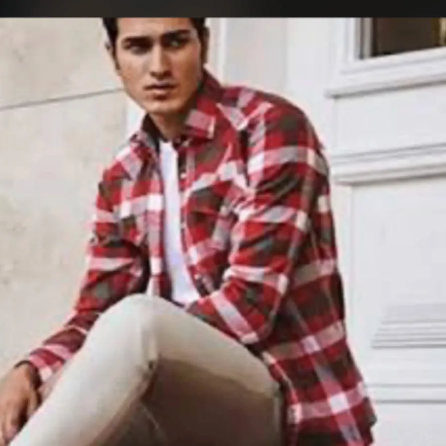 پیراهن‌مردونه چارخونه