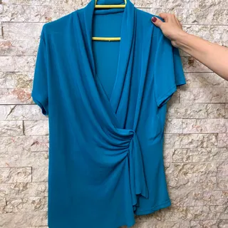 شومیز آبی درباری