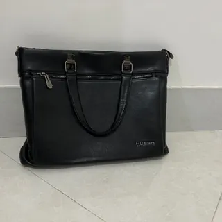 کیف تمام چرم اداری هوپو