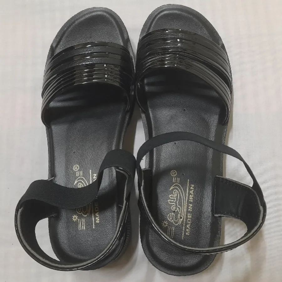 صندل جلوباز دخترانه ورنی