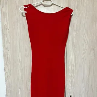 لباس بلند بافت قرمز